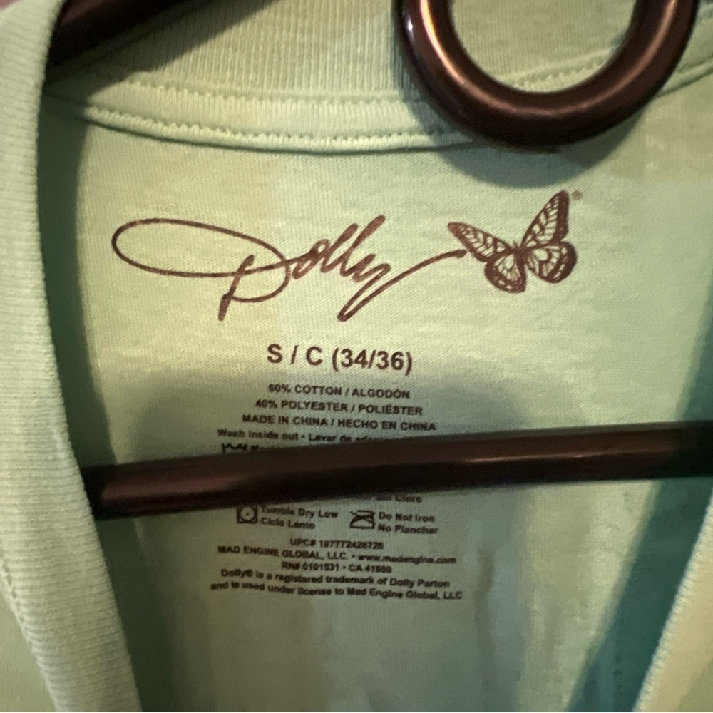 Upscale Dolly Parton T-Shirt Kimono-one size fits most - Picture 6 of 8
